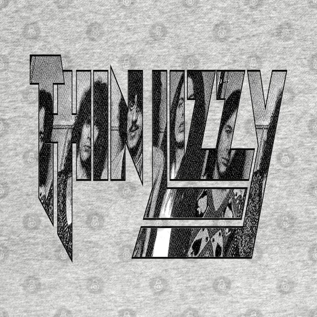 Thin Lizzy Typograph by Twrinkle